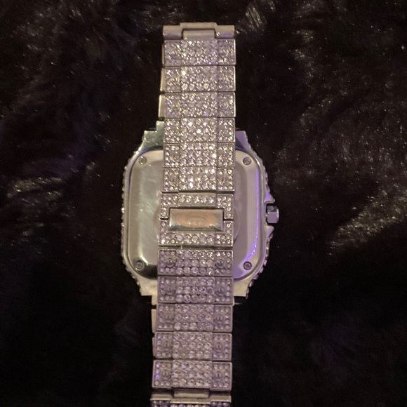 Silver Rhinestone Watch - Picture 2 of 5